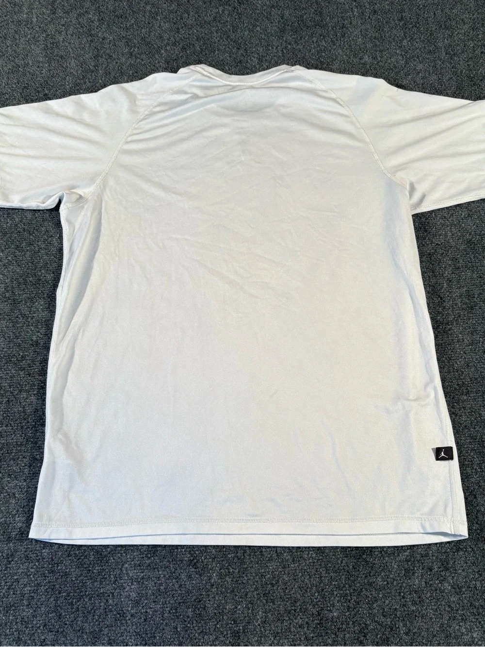Jordan Men's Large White Dri-FIT Jumpman Athletic Performance T-Shirt
